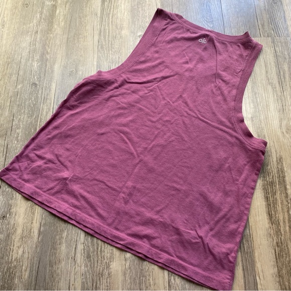 ALO Yoga Tops - Dark Pink ALO Yoga Tank Top